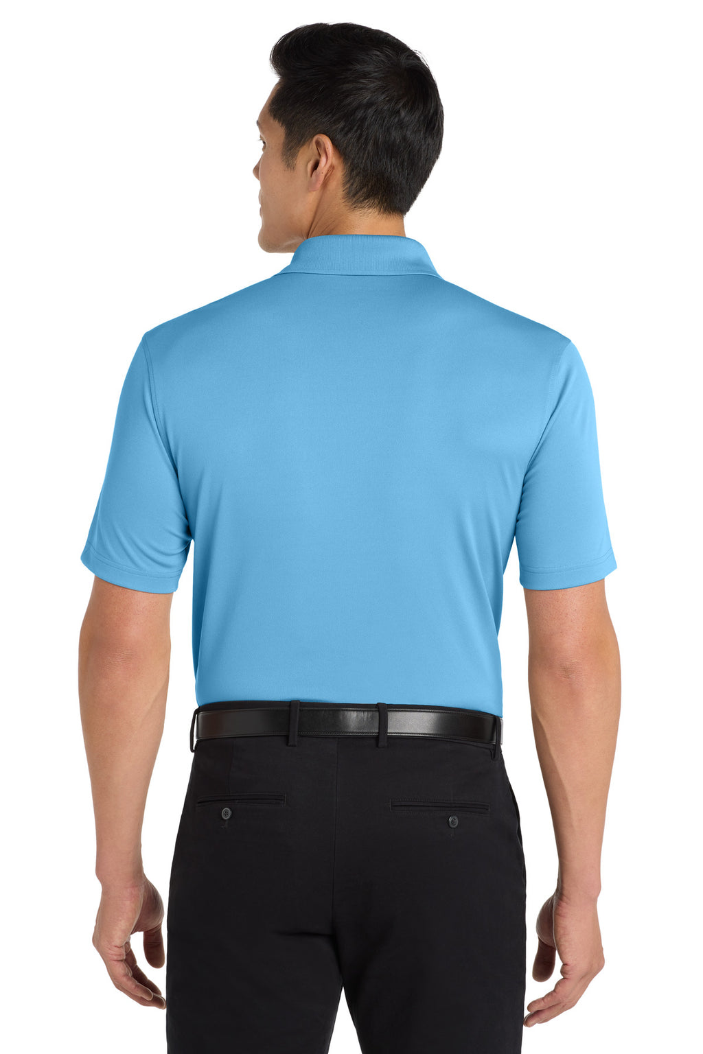 Port Authority Dry Zone UV Micro-Mesh Polo. K110 - Carolina Blue - back