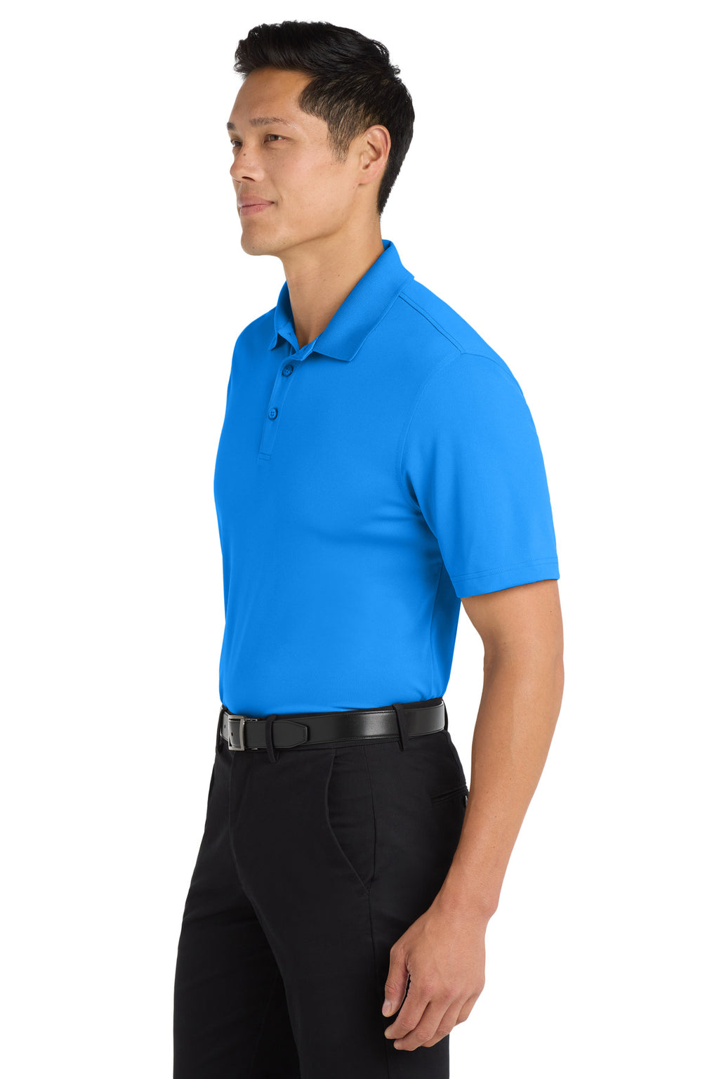 Port Authority Dry Zone UV Micro-Mesh Polo. K110 - Coastal Blue - side