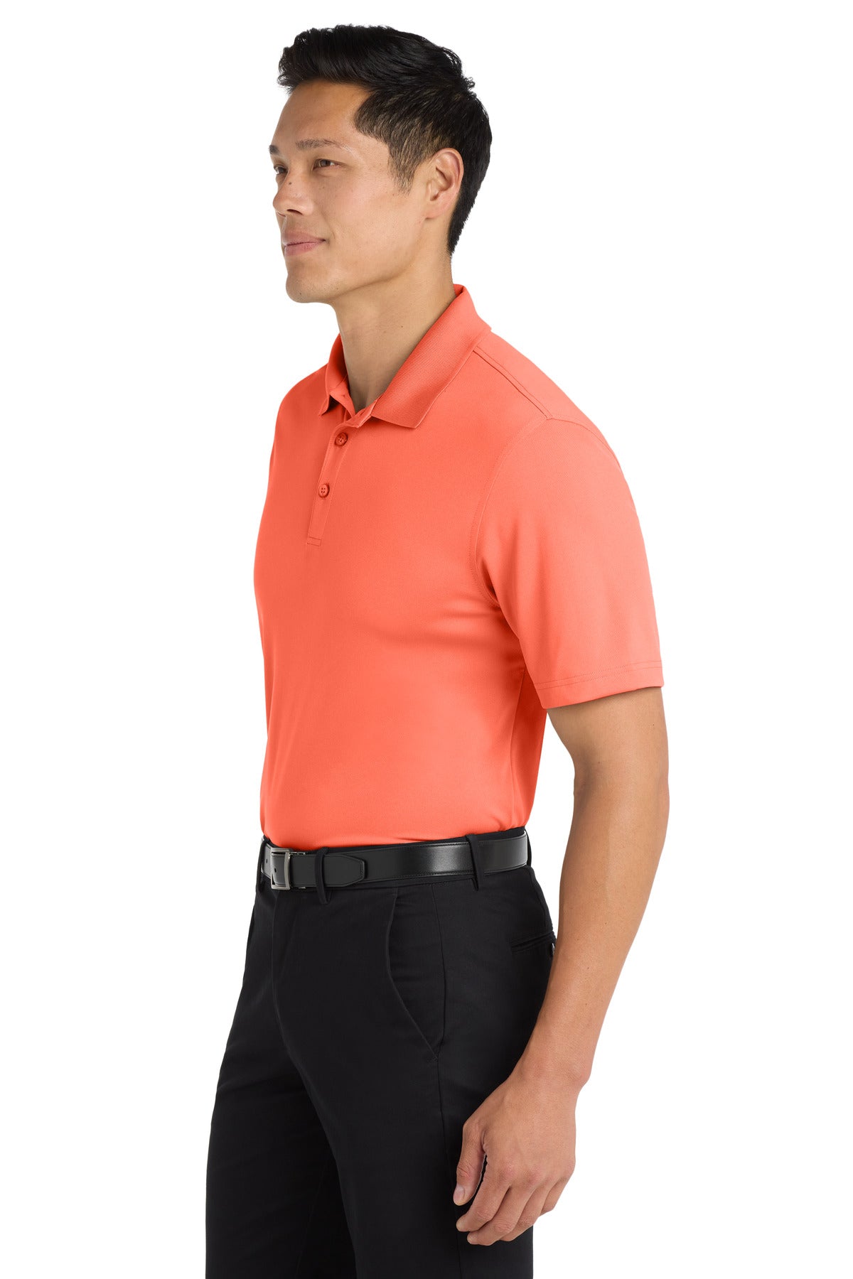Port Authority Dry Zone UV Micro-Mesh Polo. K110 - Coral Splash - side
