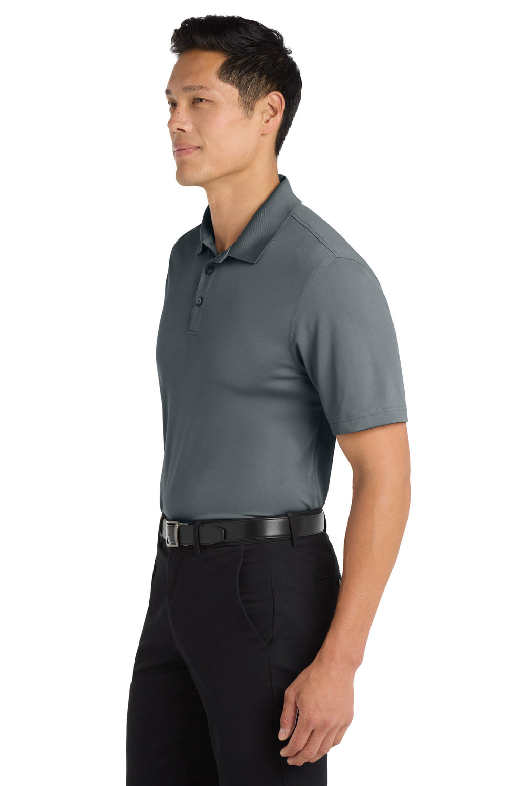 Port Authority Dry Zone UV Micro-Mesh Polo. K110 - Graphite - side