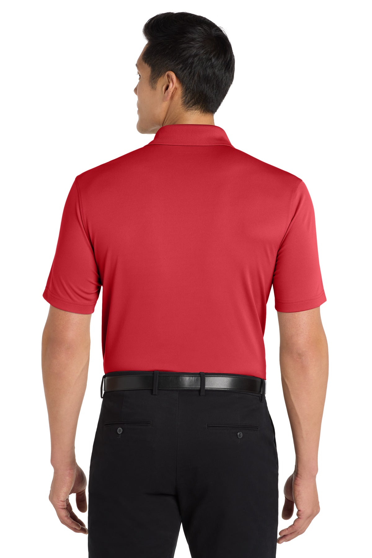 Port Authority Dry Zone UV Micro-Mesh Polo. K110 - Rich Red - back
