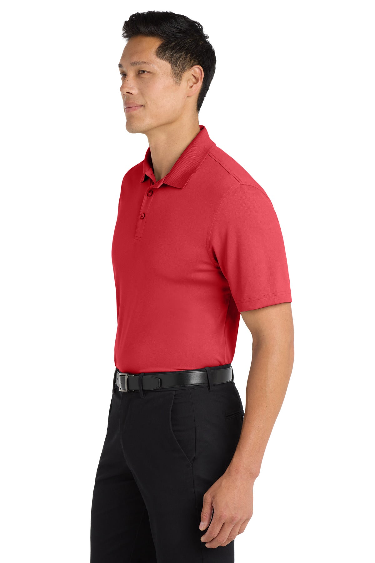 Port Authority Dry Zone UV Micro-Mesh Polo. K110 - Rich Red - side