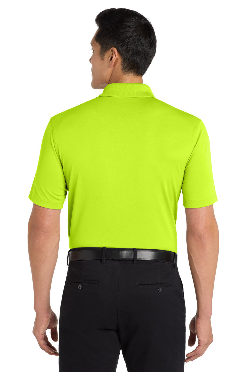 Port Authority Dry Zone UV Micro-Mesh Polo. K110 - Safety Yellow - back