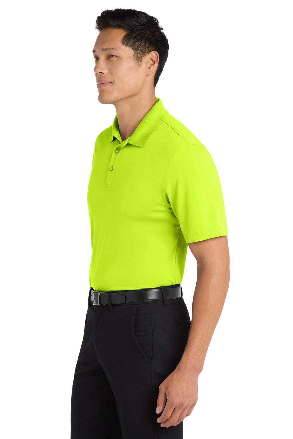 Port Authority Dry Zone UV Micro-Mesh Polo. K110 - Safety Yellow - side