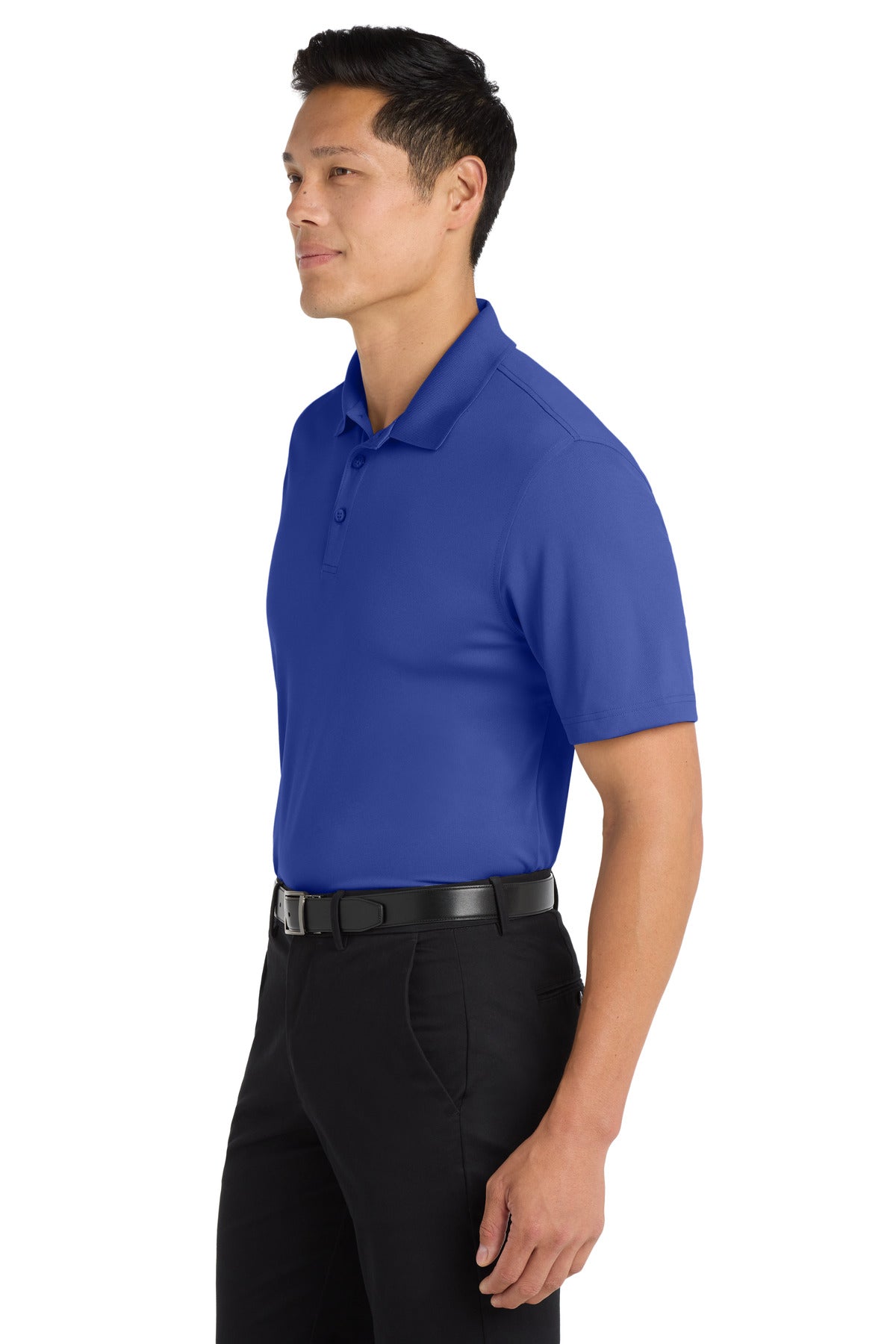 Port Authority Dry Zone UV Micro-Mesh Polo. K110 - True Royal - side