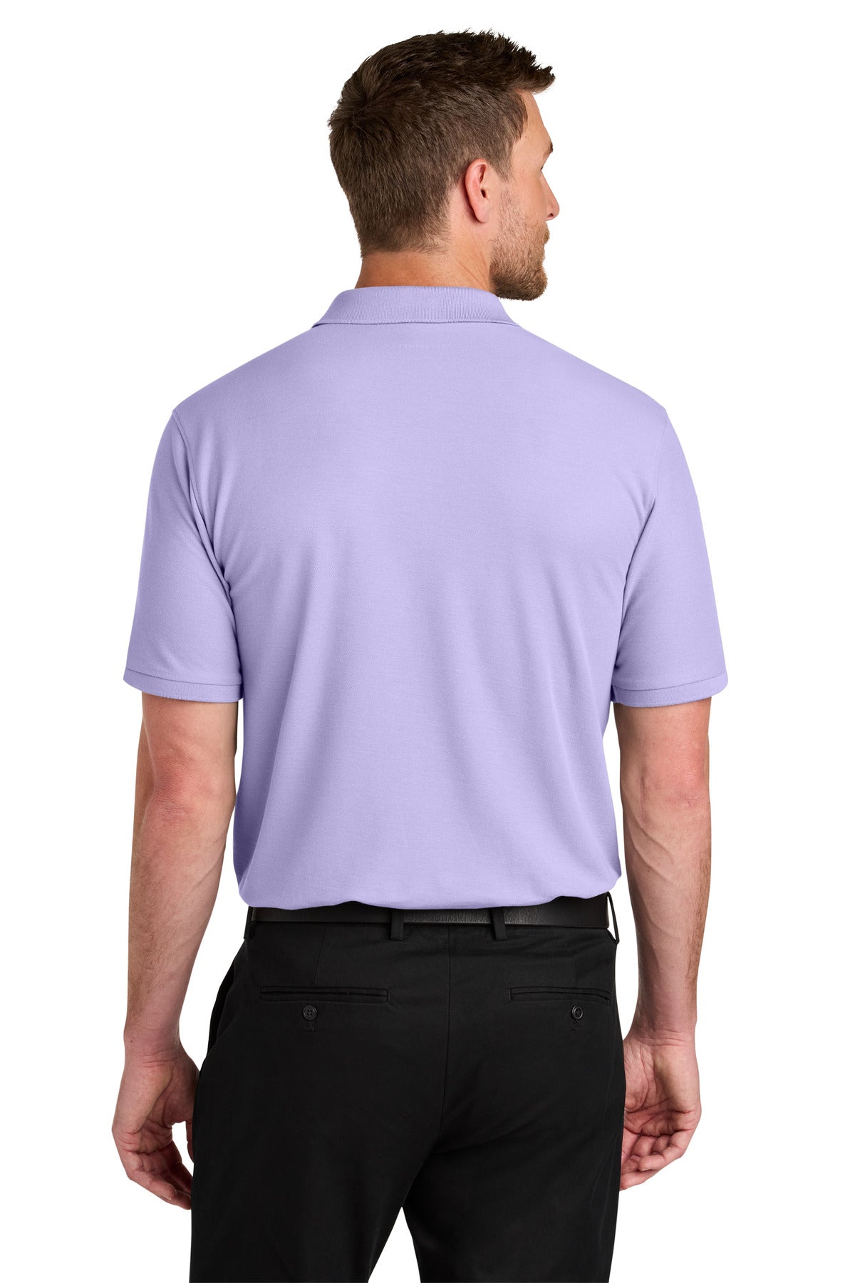 Port Authority Wearever Signature Pique Polo K200 - Bright Lavender - back