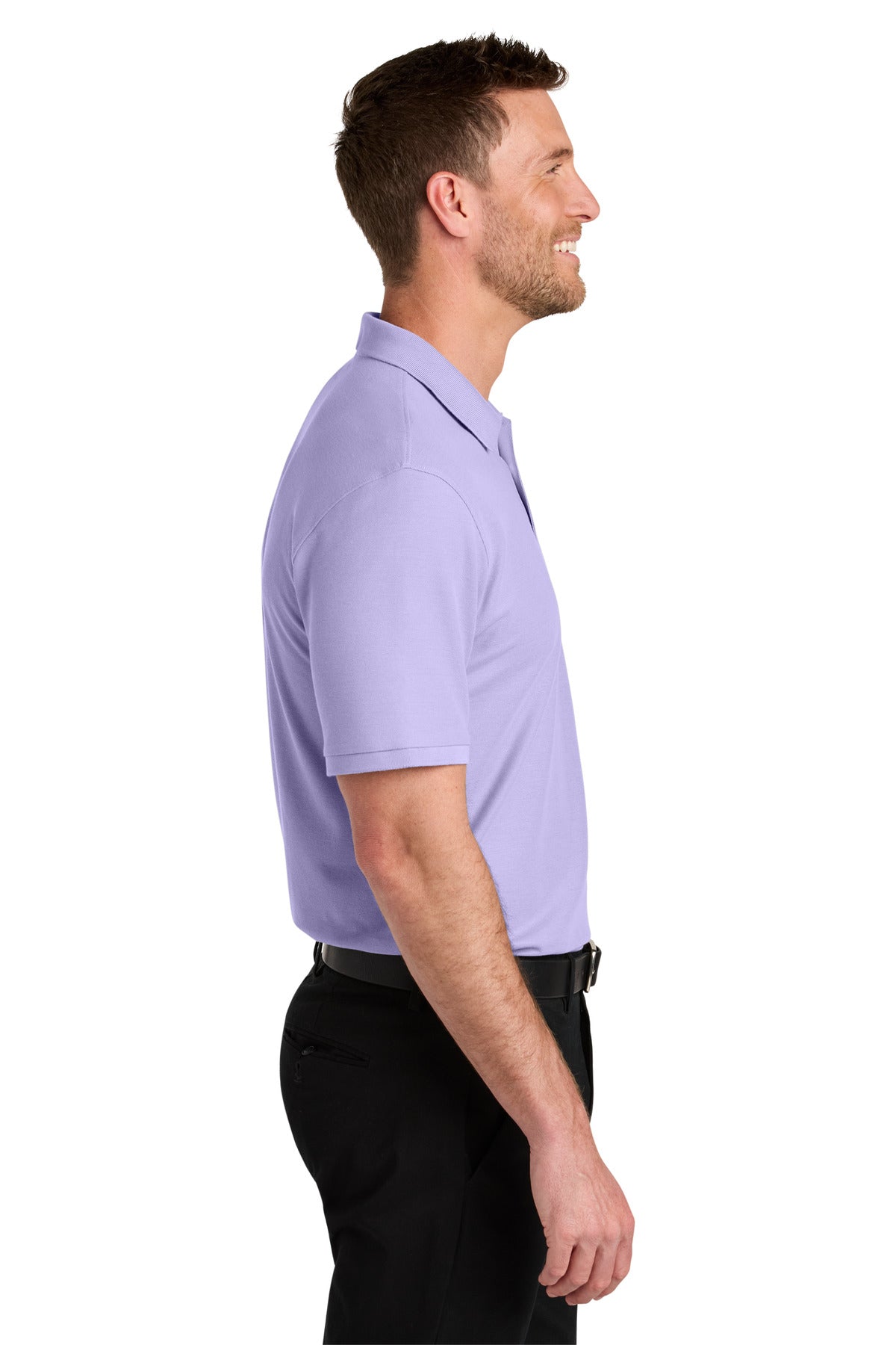 Port Authority Wearever Signature Pique Polo K200 - Bright Lavender - side