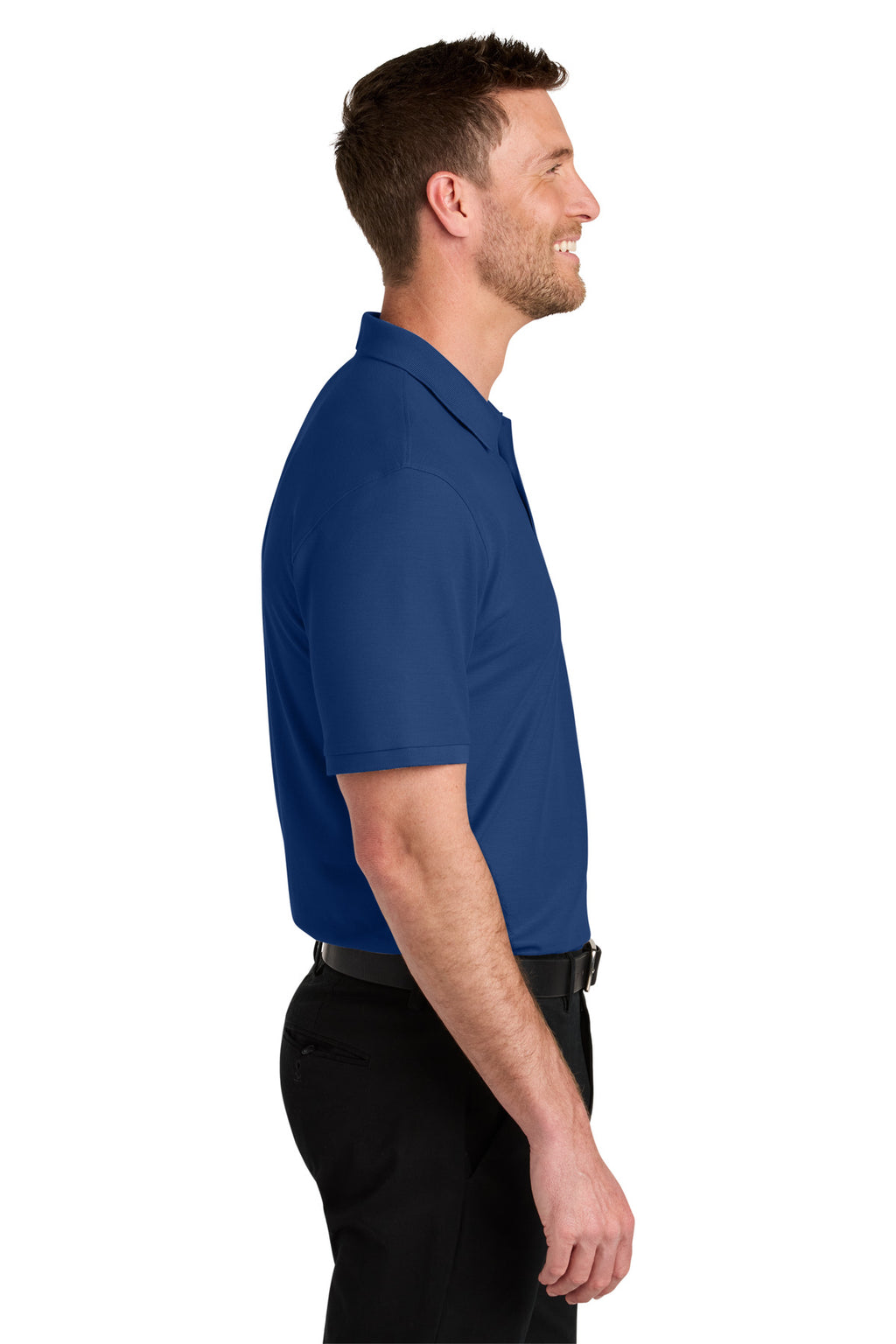 Port Authority Wearever Signature Pique Polo K200 - Royal - side