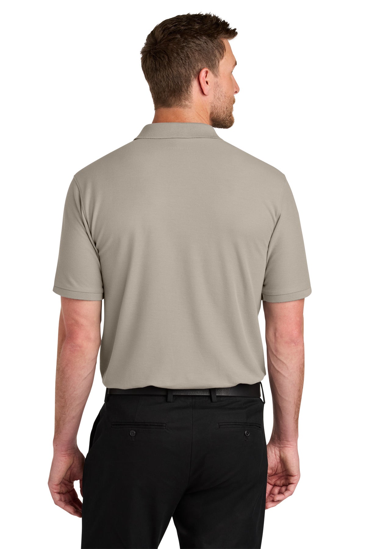 Port Authority Wearever Signature Pique Polo K200 - Sahara - back