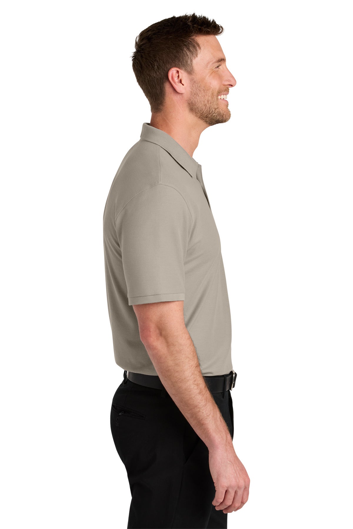 Port Authority Wearever Signature Pique Polo K200 - Sahara - side