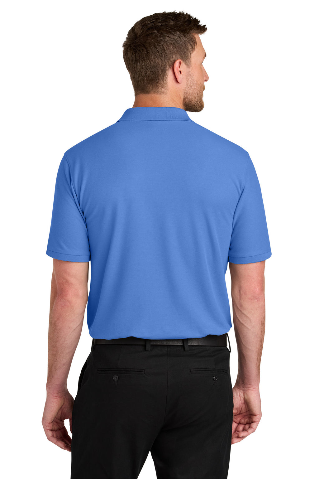 Port Authority Wearever Signature Pique Polo K200 - Ultramarine Blue - back