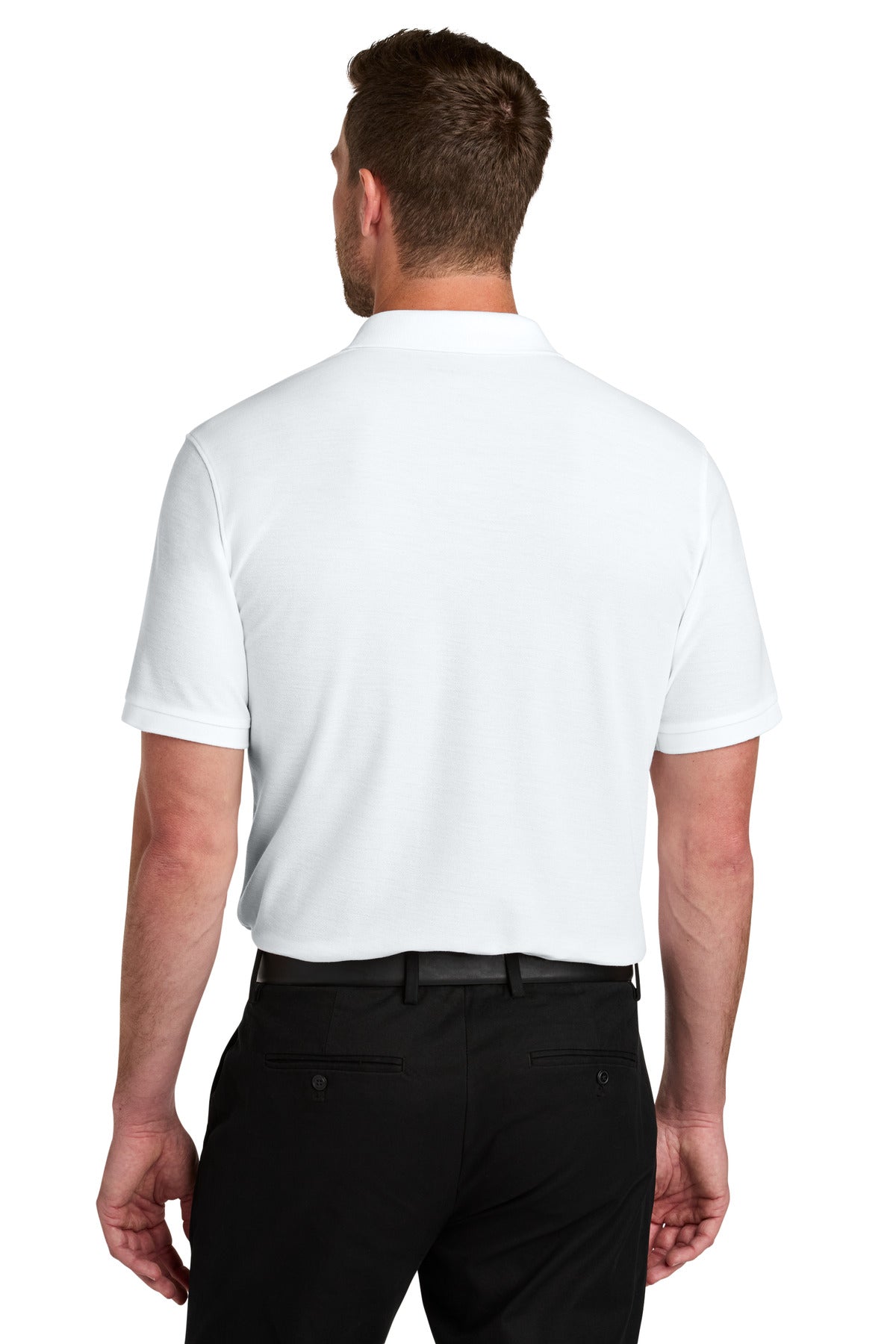 Port Authority Wearever Signature Pique Polo K200 - White - back