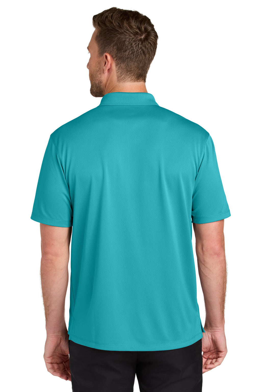 Port Authority Wearever Performance Pique Polo K240 - Aquamarine - back