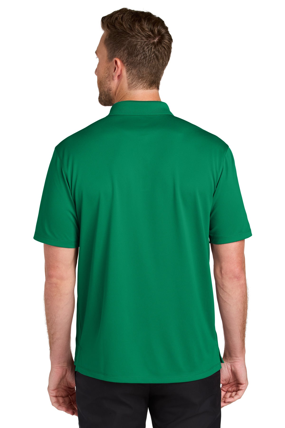 Port Authority Wearever Performance Pique Polo K240 - Bright Kelly Green - back