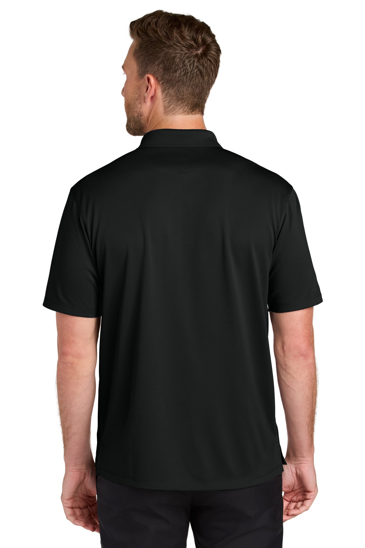 Port Authority Wearever Performance Pique Polo K240 - Deep Black - back