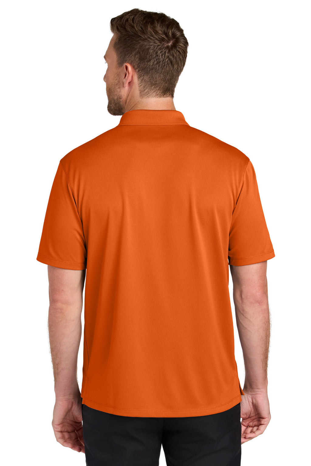 Port Authority Wearever Performance Pique Polo K240 - Field Orange - back