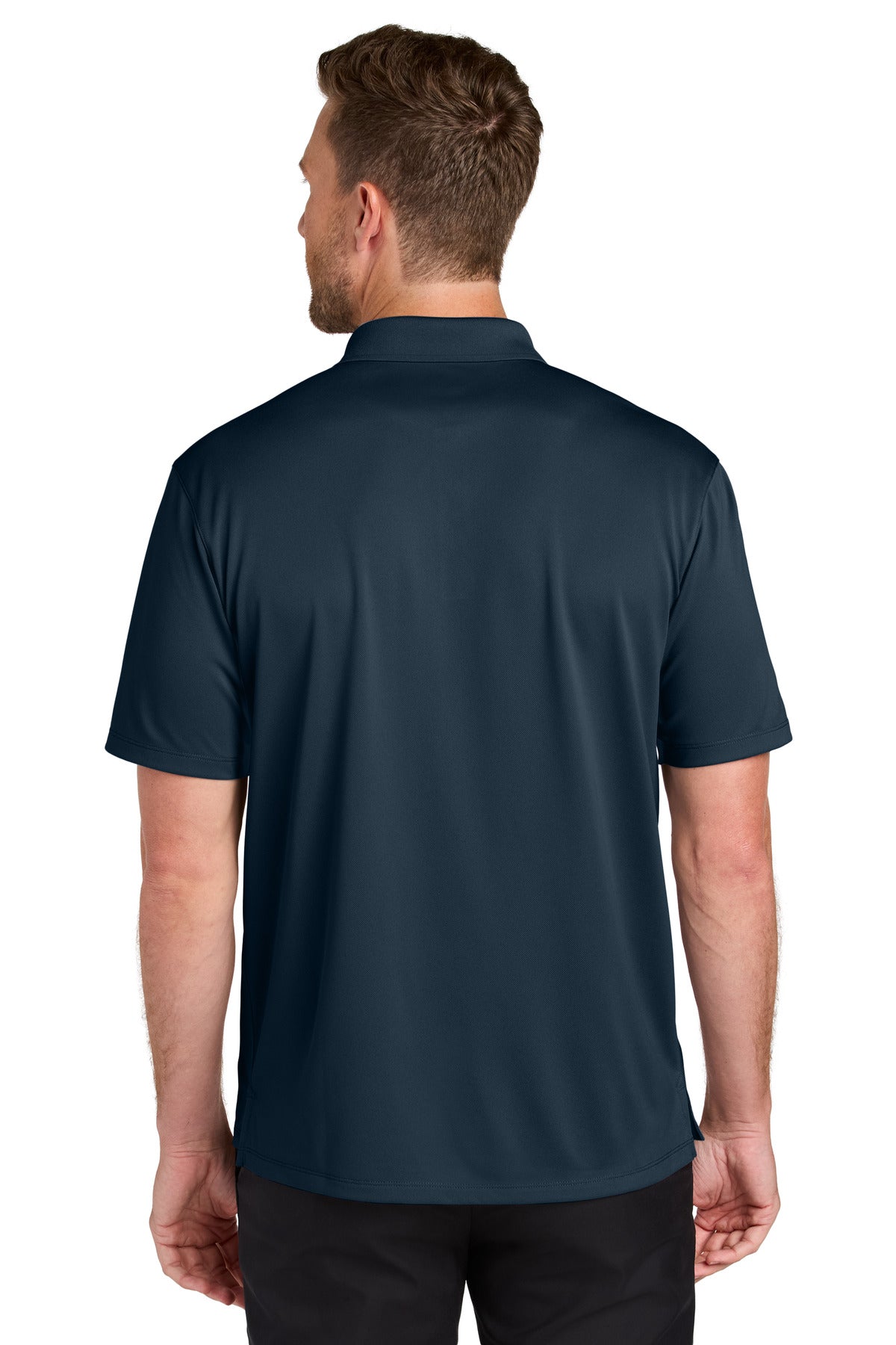 Port Authority Wearever Performance Pique Polo K240 - River Blue Navy - back
