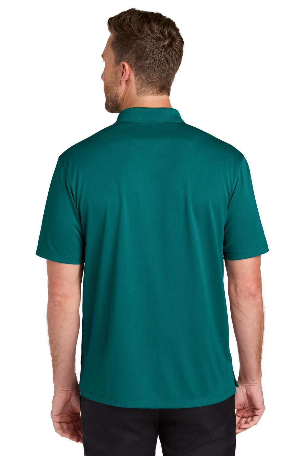 Port Authority Wearever Performance Pique Polo K240 - Teal Green - back