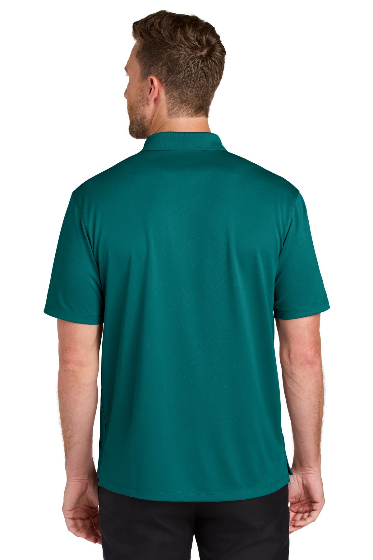 Port Authority Wearever Performance Pique Polo K240 - Teal Green - back