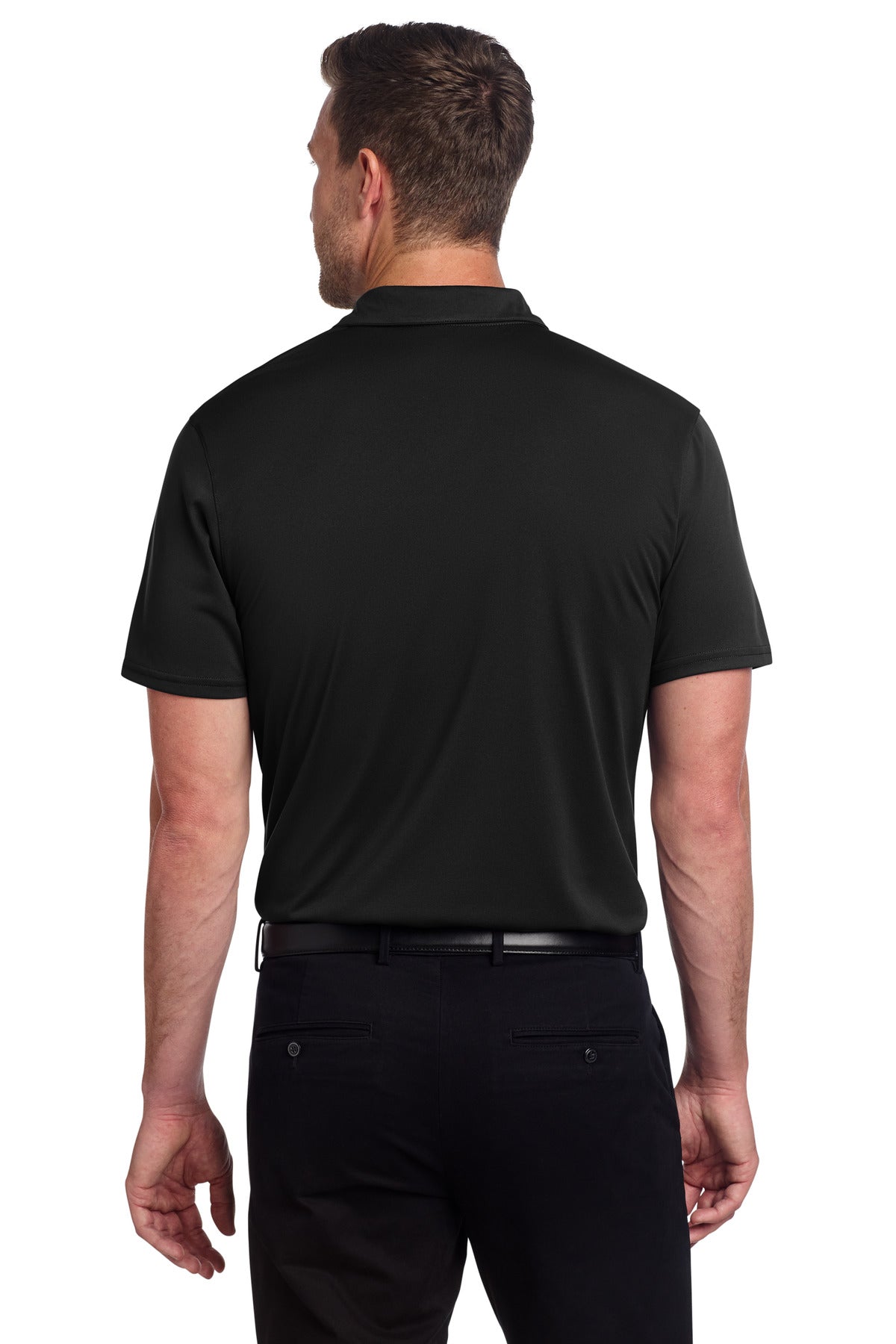 Port Authority Performance Staff Polo K398 - Black - back