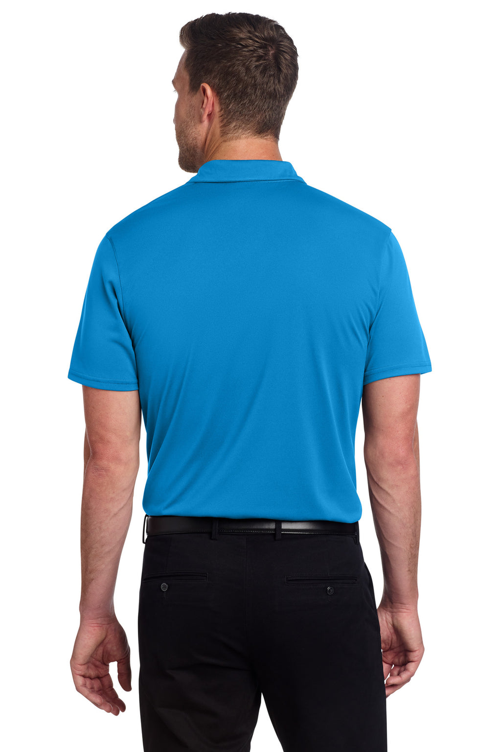 Port Authority Performance Staff Polo K398 - Brilliant Blue - back