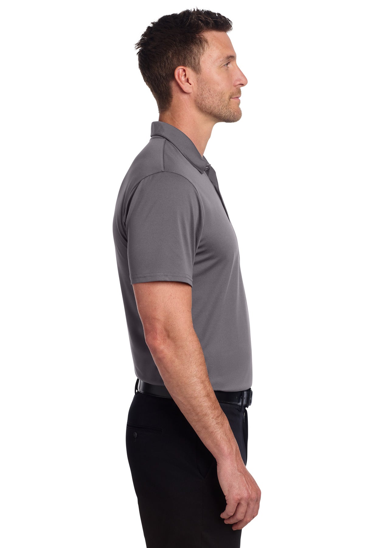 Port Authority Performance Staff Polo K398 - Graphite - side