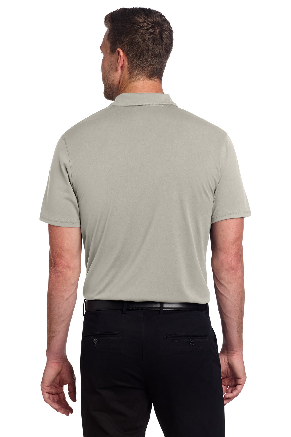 Port Authority Performance Staff Polo K398 - Silver - back