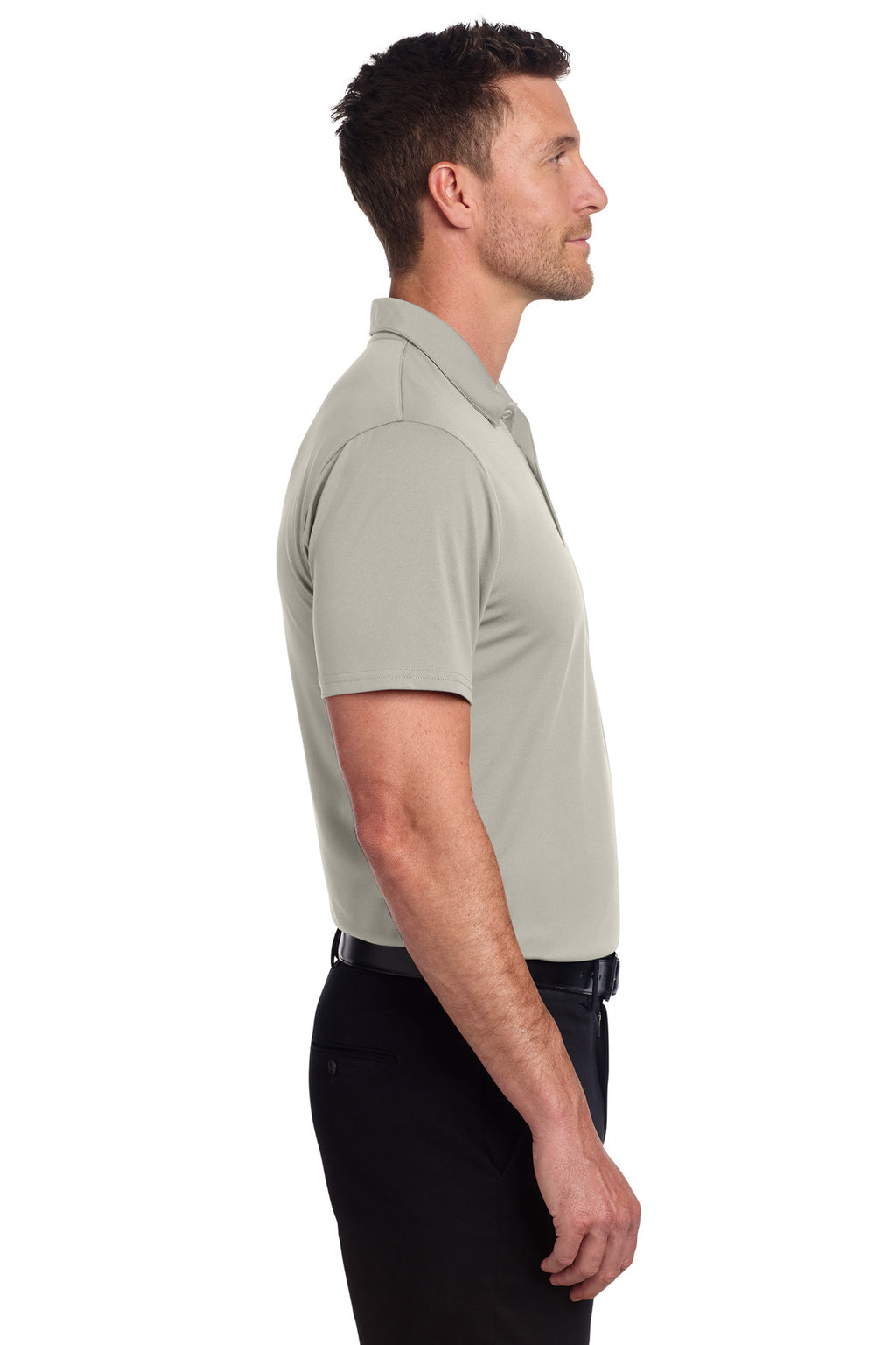 Port Authority Performance Staff Polo K398 - Silver - side