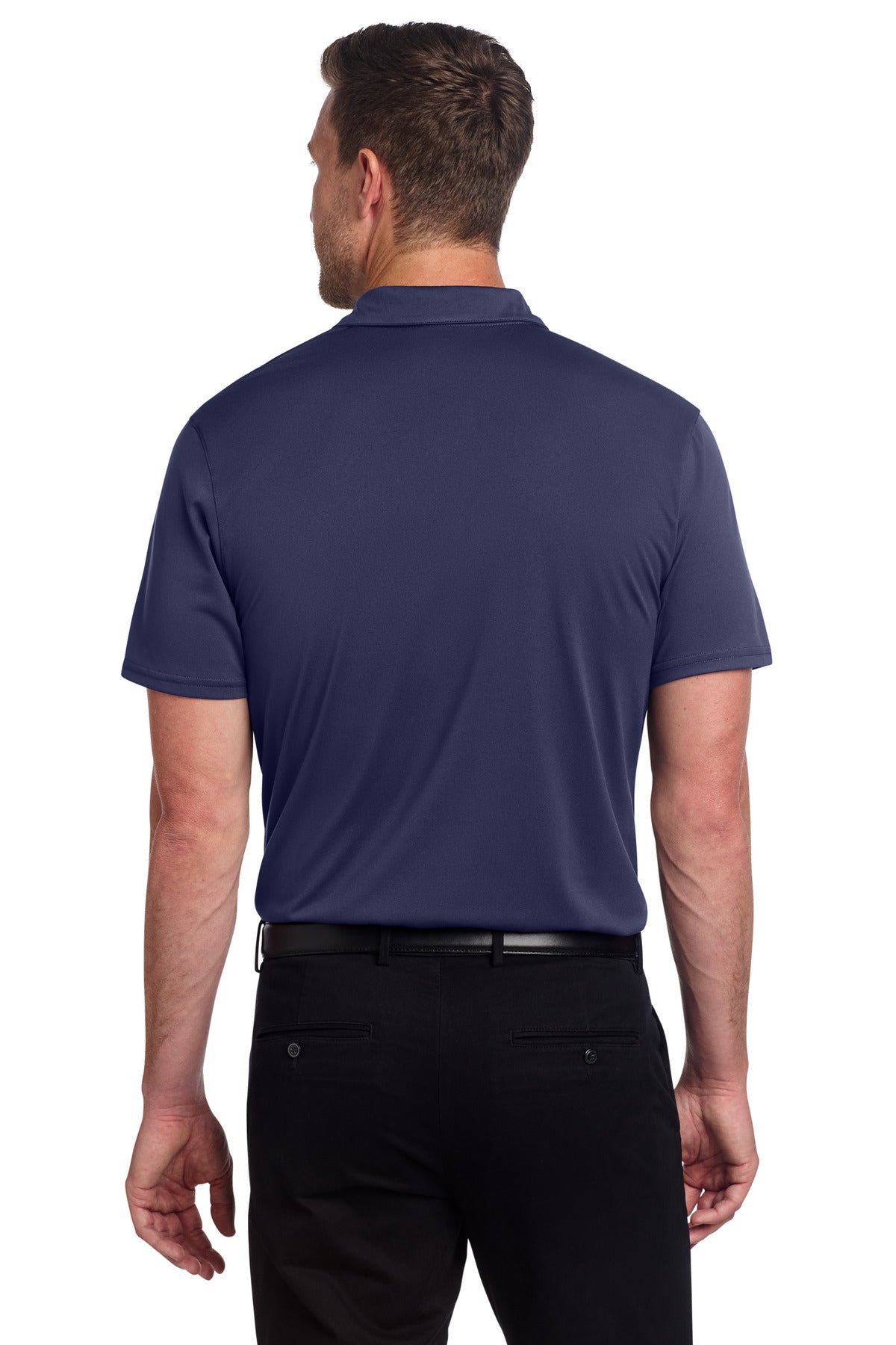 Port Authority Performance Staff Polo K398 - True Navy - back