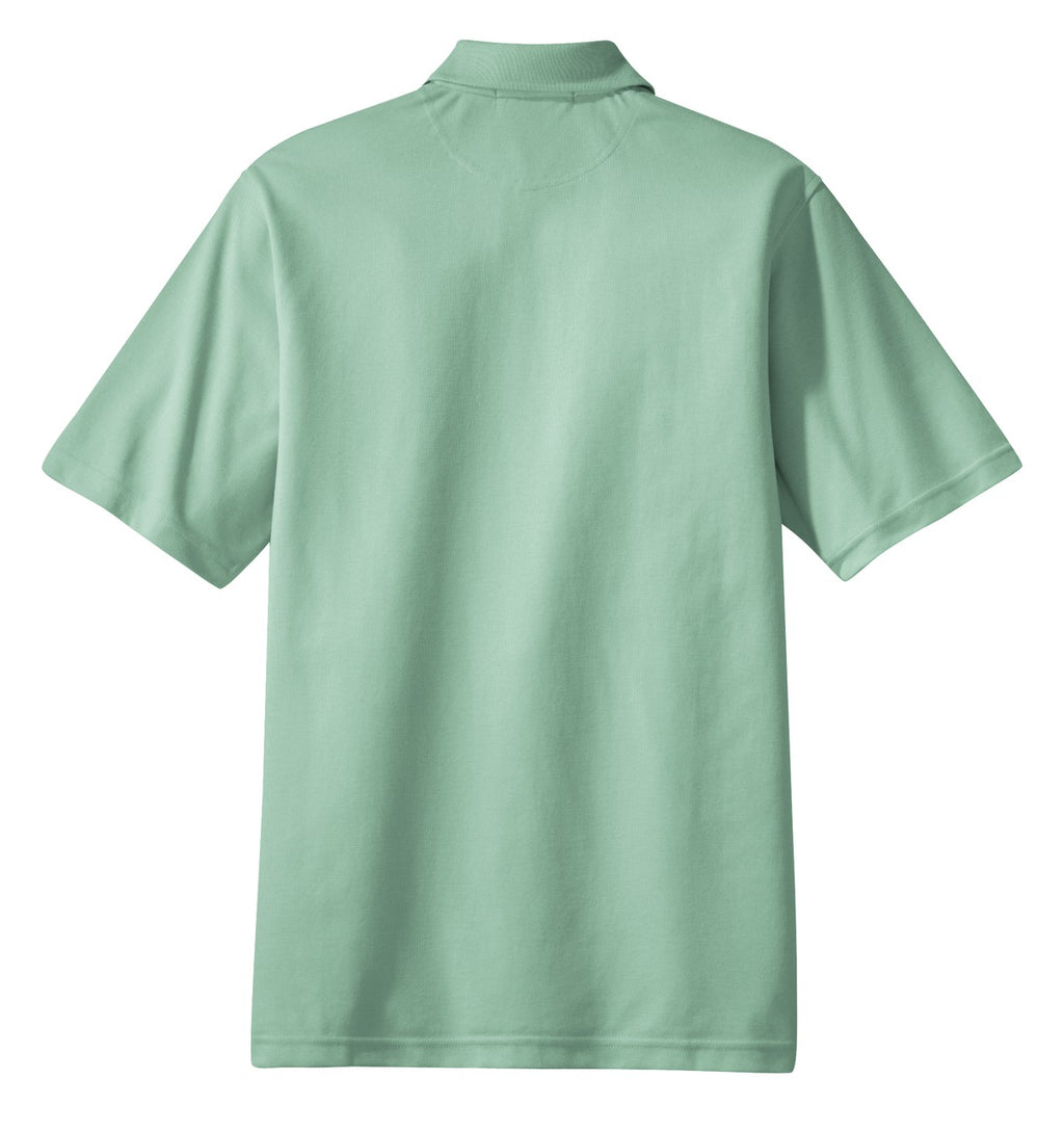 Port Authority Rapid Dry Polo. K455 - Seafoam - back