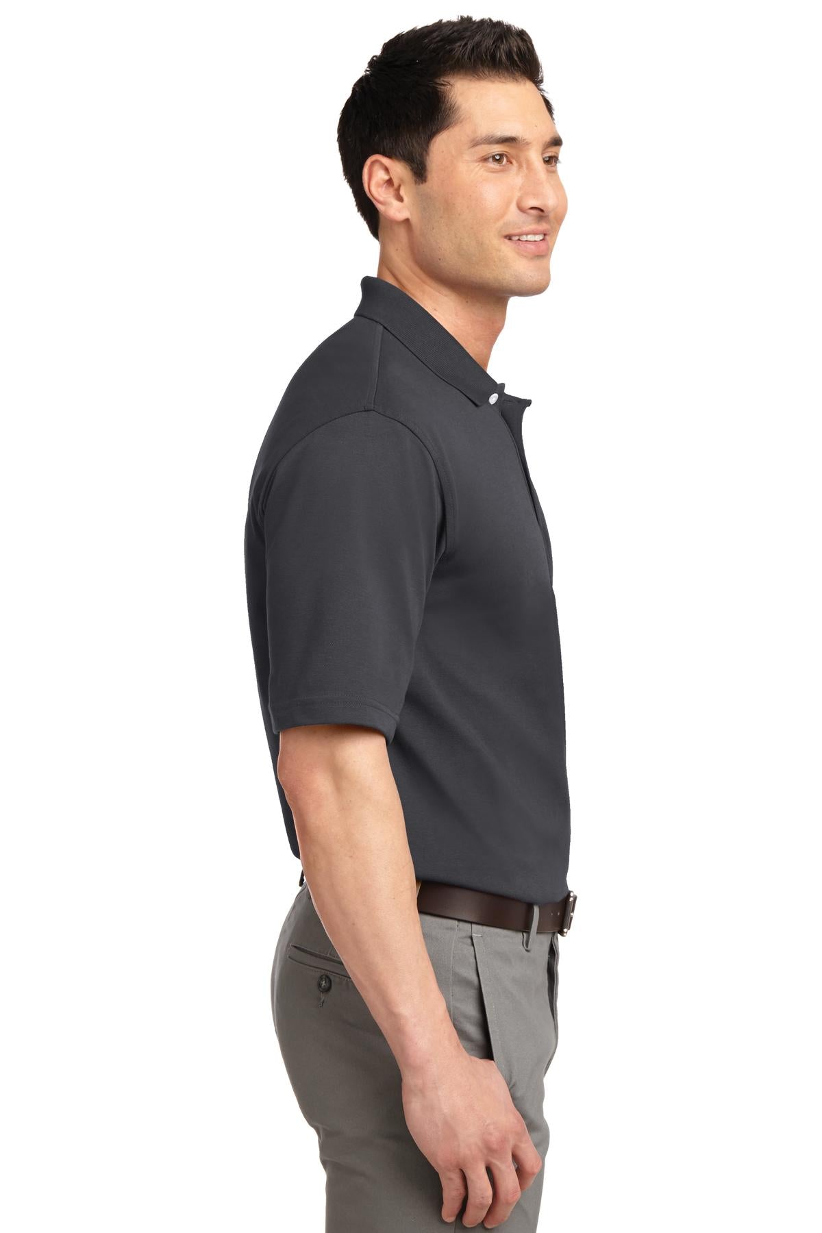 Port Authority Rapid Dry Polo. K455 - Charcoal - side