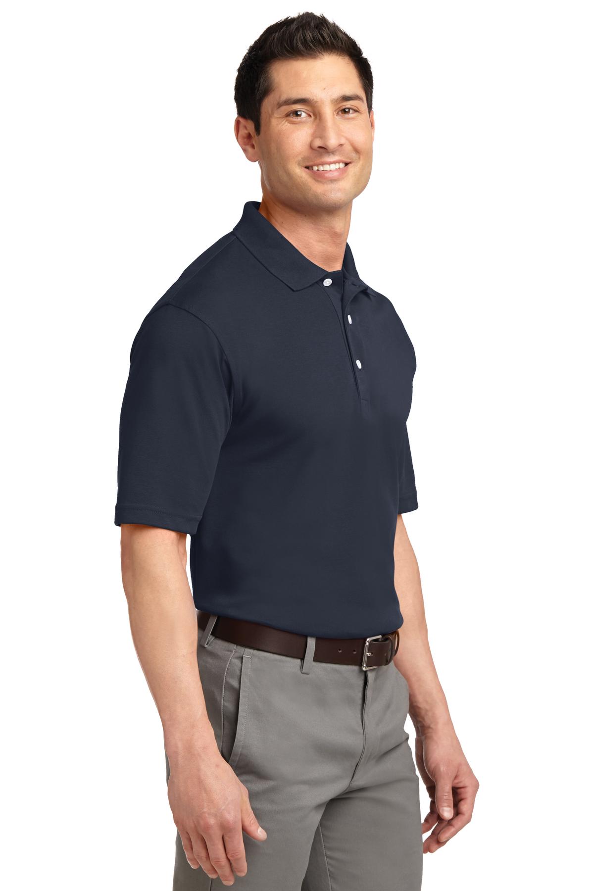 Port Authority Rapid Dry Polo. K455 - Classic Navy - three_q