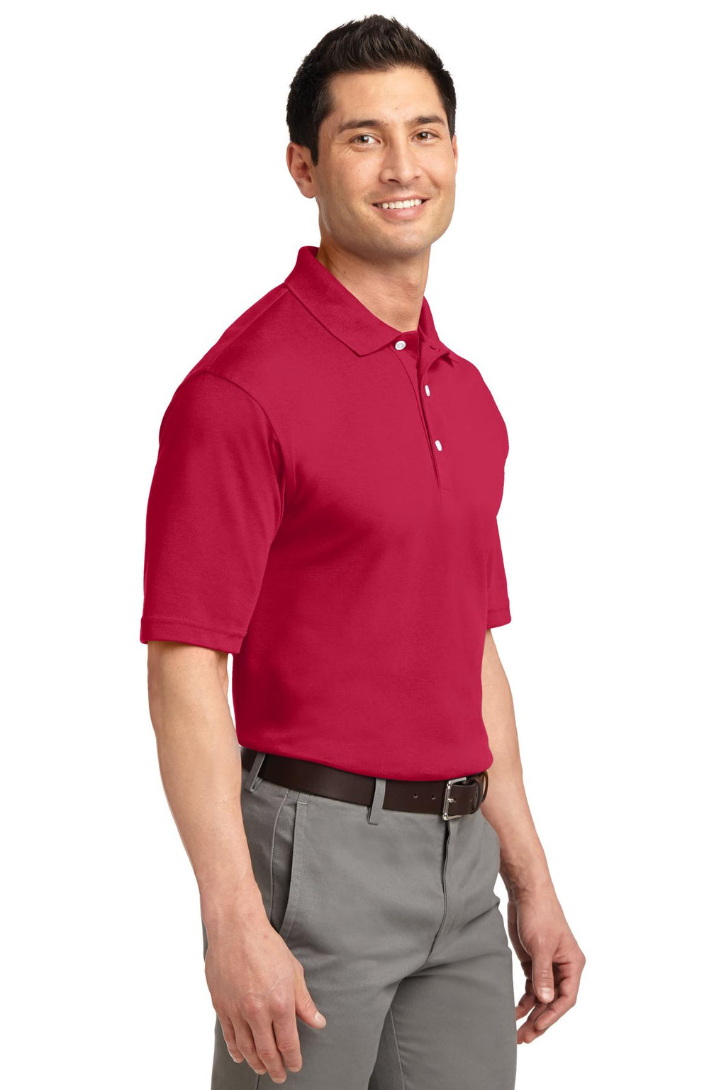 Port Authority Rapid Dry Polo. K455 - Red - three_q