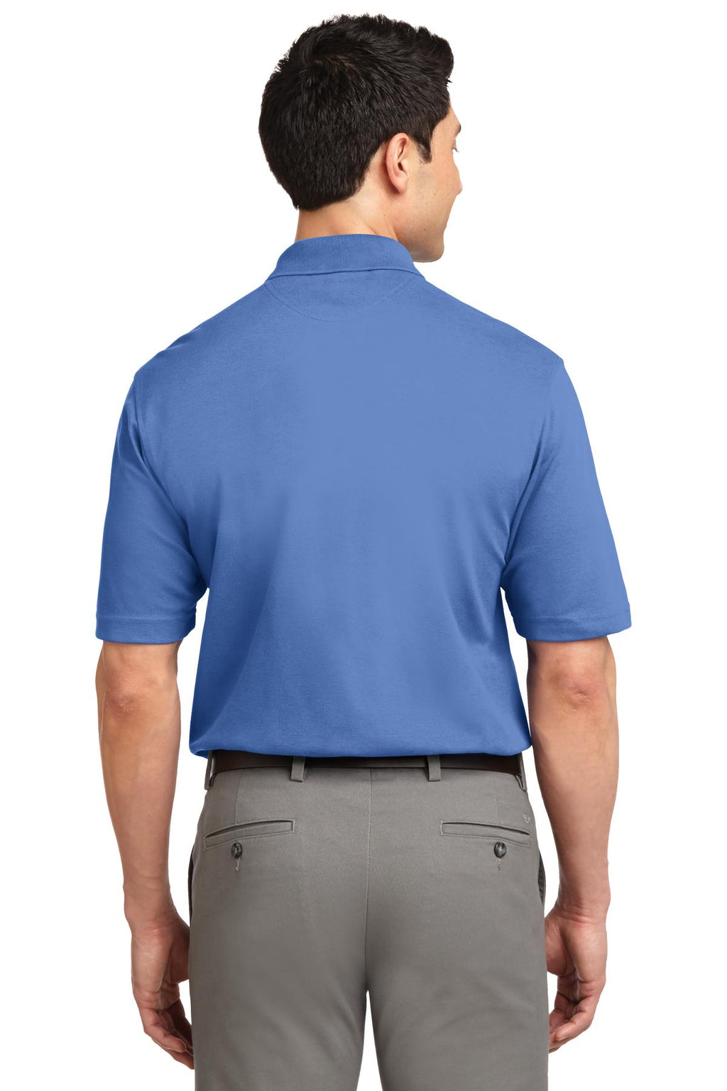 Port Authority Rapid Dry Polo. K455 - Riviera Blue - back