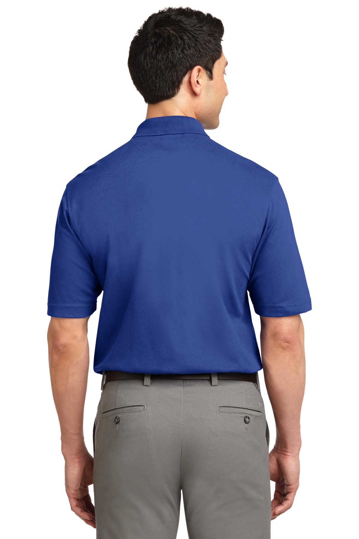 Port Authority Rapid Dry Polo. K455 - Royal - back