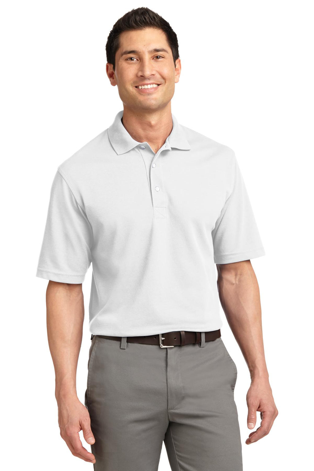 Port Authority Rapid Dry Polo. K455 - White - front