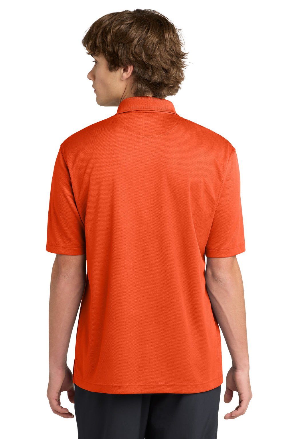 Sport-Tek Dri-Mesh Polo. K469 - Bright Orange - back
