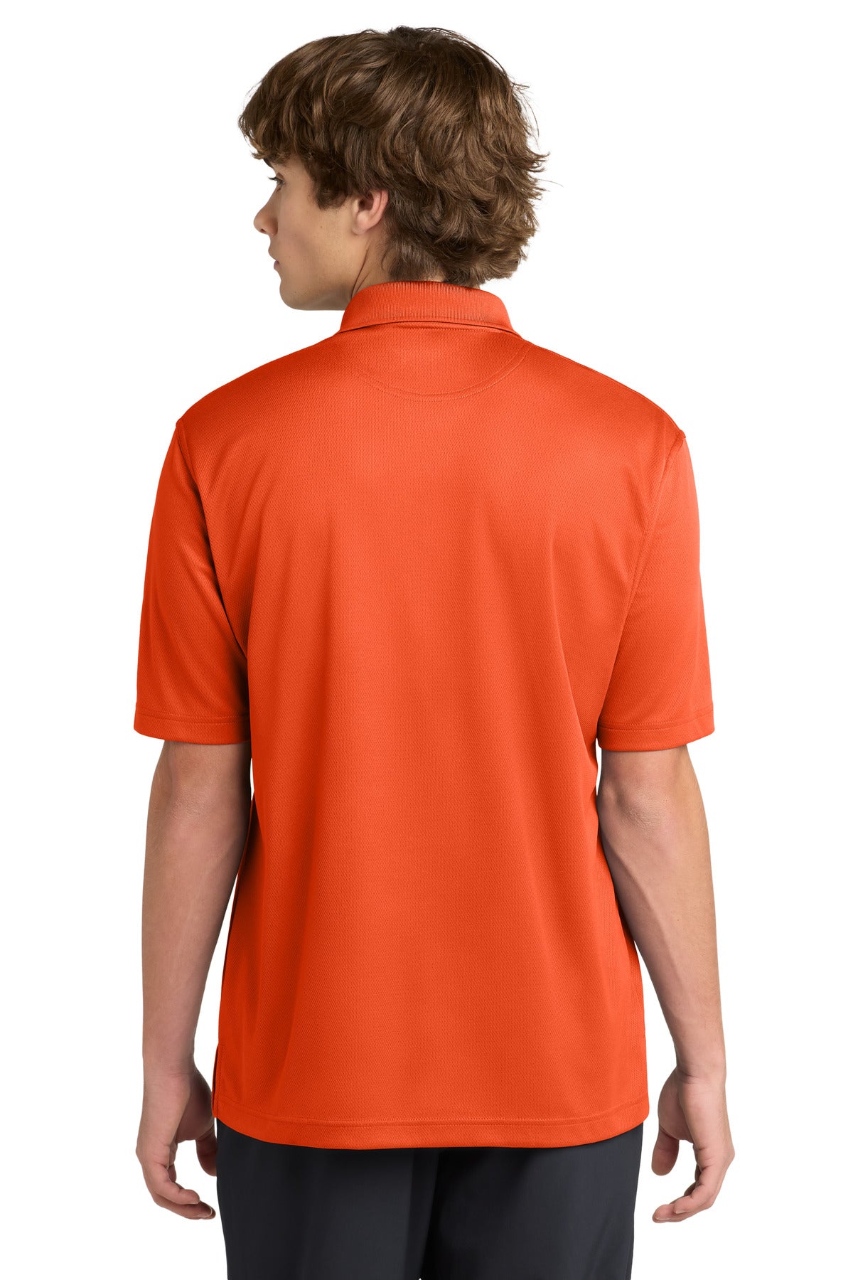 Sport-Tek Dri-Mesh Polo. K469 - Bright Orange - back