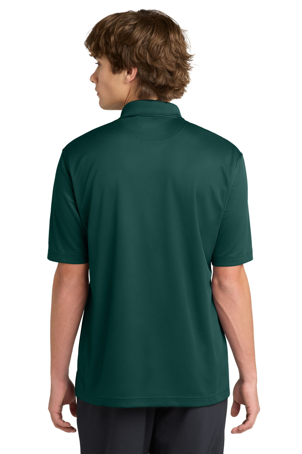 Sport-Tek Dri-Mesh Polo. K469 - Dark Green - back