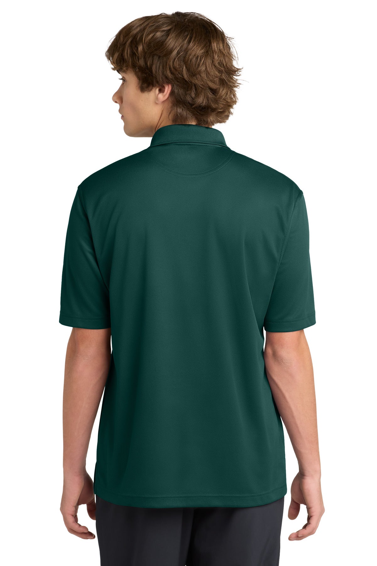 Sport-Tek Dri-Mesh Polo. K469 - Dark Green - back