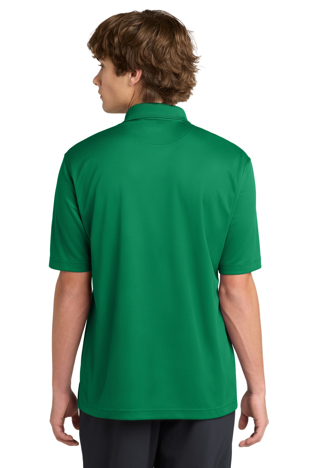 Sport-Tek Dri-Mesh Polo. K469 - Kelly Green - back