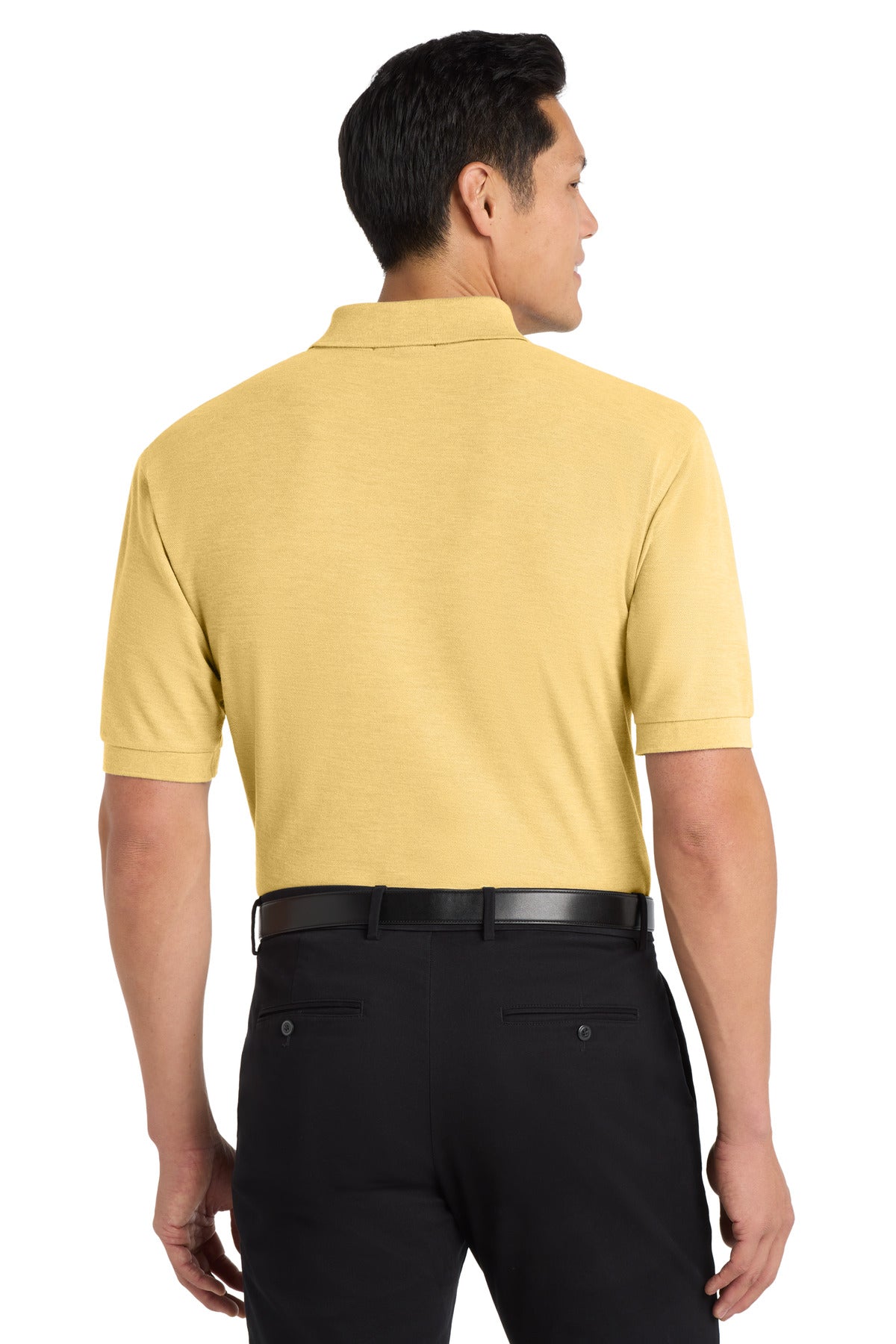 Port Authority Extended Size Silk Touch Polo K500ES - Banana - back