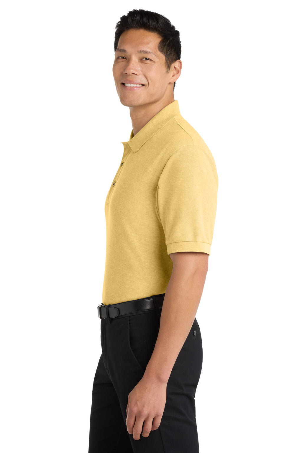 Port Authority Silk Touch Polo K500 - Banana - side