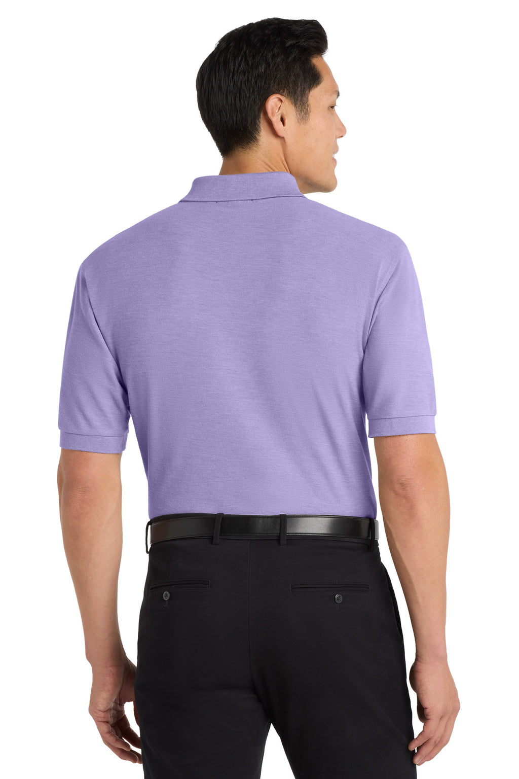 Port Authority Silk Touch Polo K500 - Bright Lavender - back
