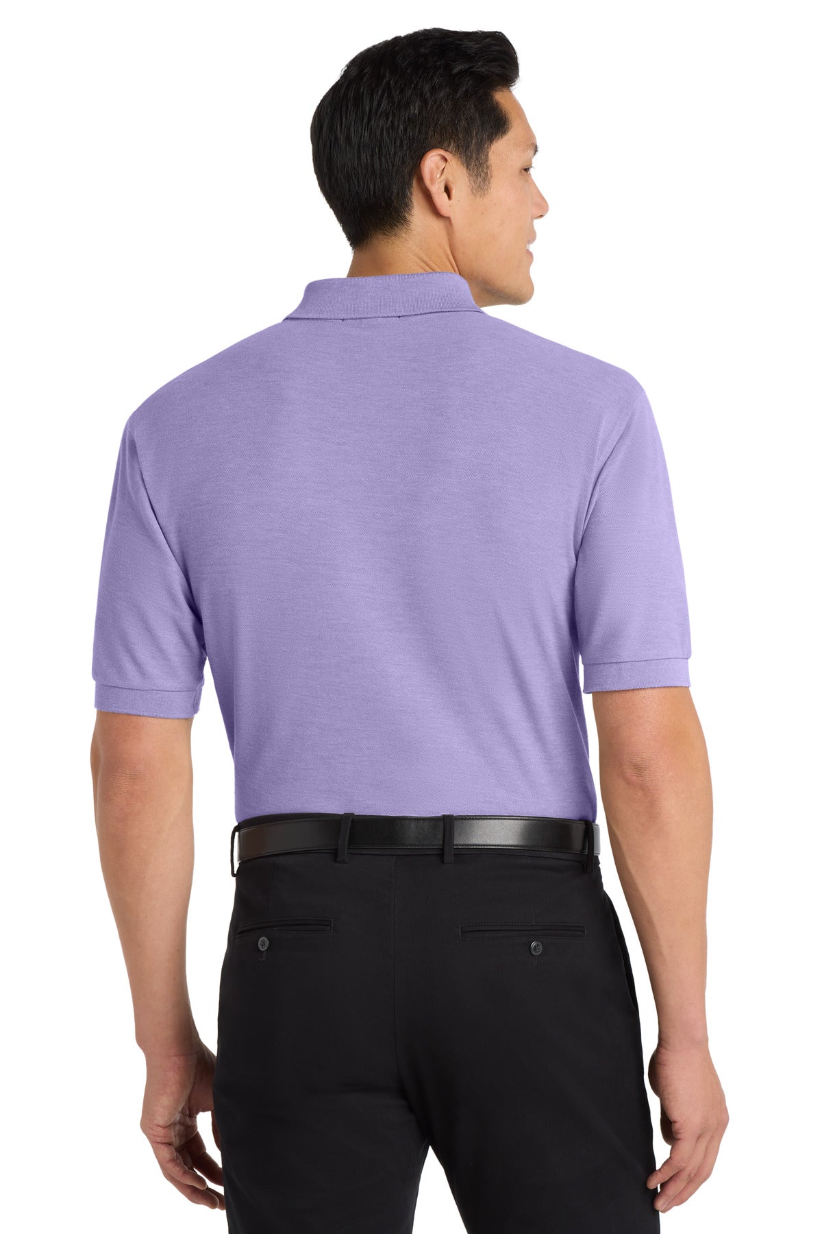 Port Authority Silk Touch Polo K500 - Bright Lavender - back