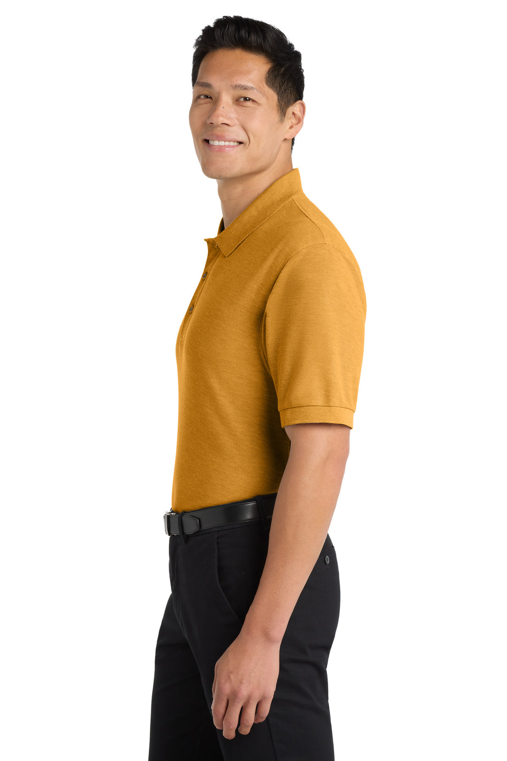 Port Authority Silk Touch Polo K500 - Gold - side