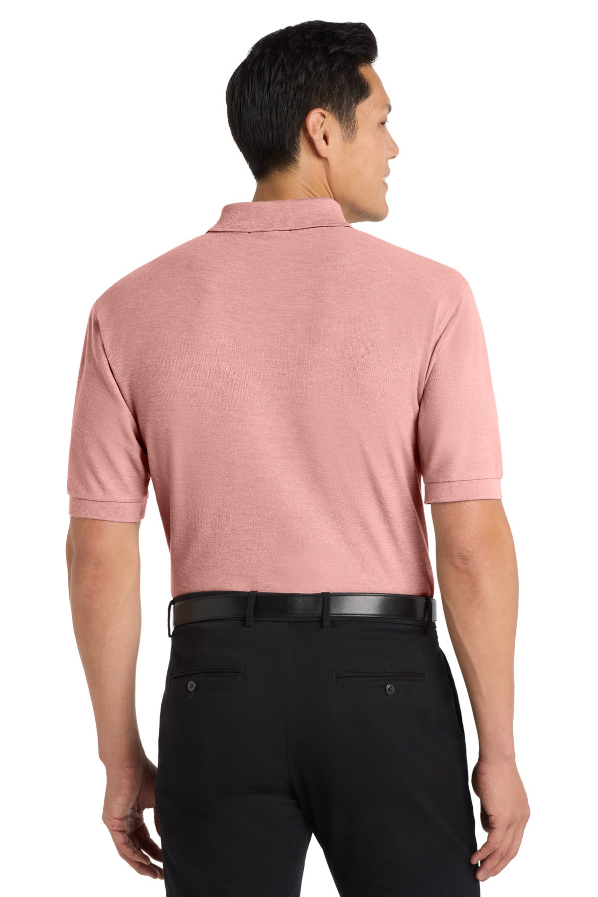 Port Authority Silk Touch Polo K500 - Light Pink - back