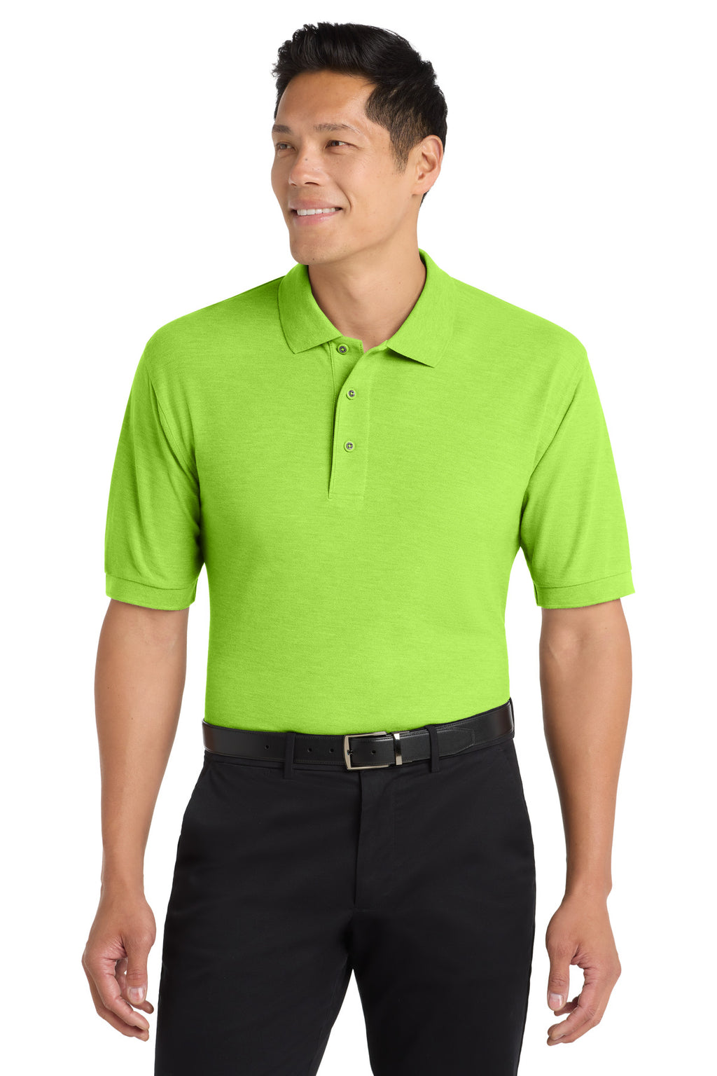 Port Authority Silk Touch Polo K500 - Lime - front