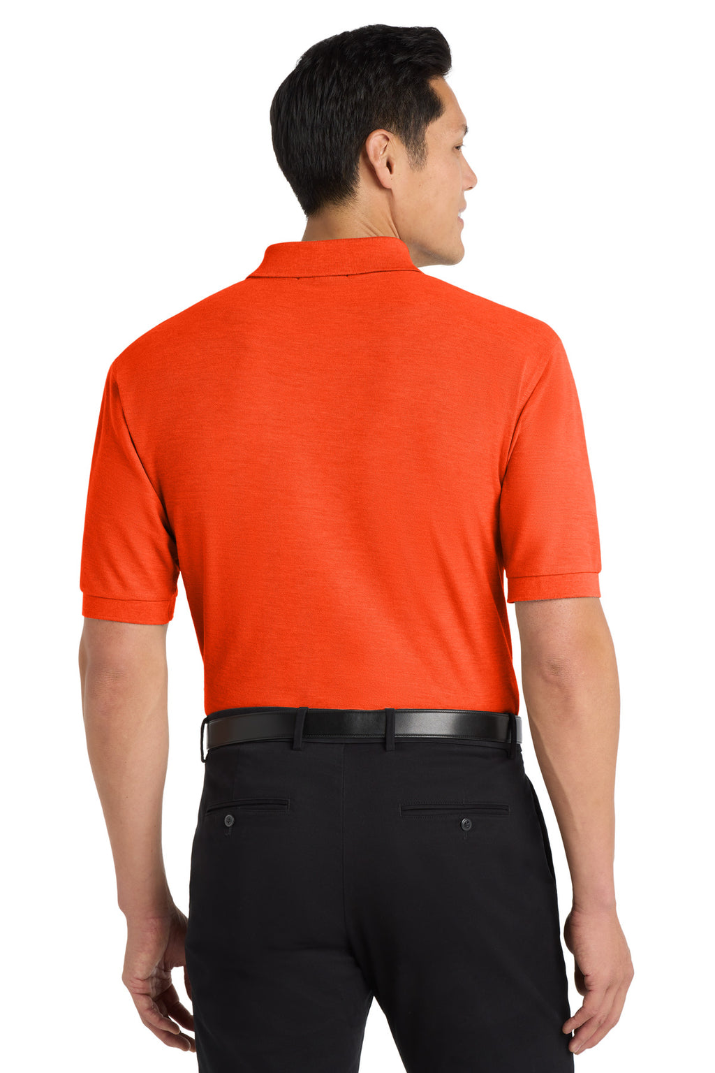 Port Authority Silk Touch Polo K500 - Orange - back