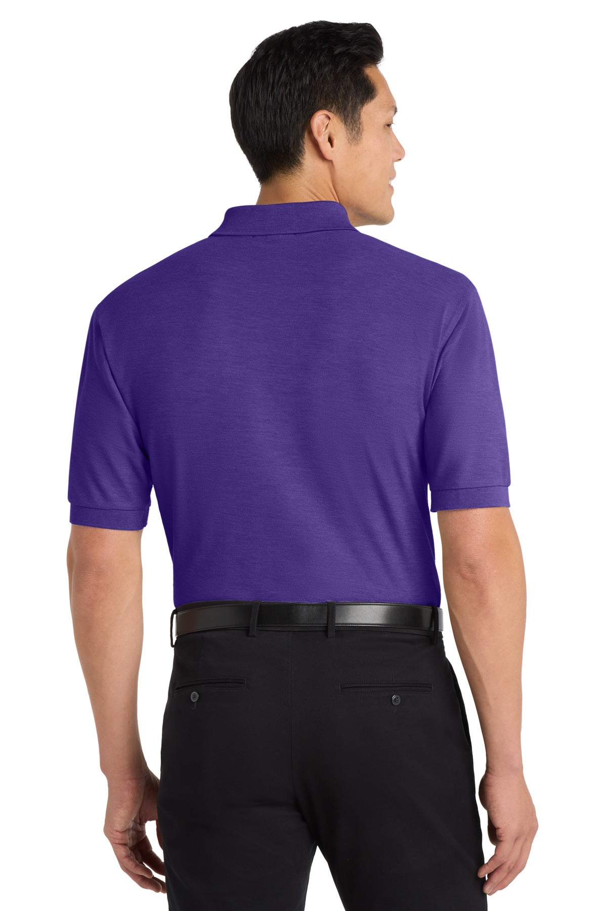Port Authority Silk Touch Polo K500 - Purple - back